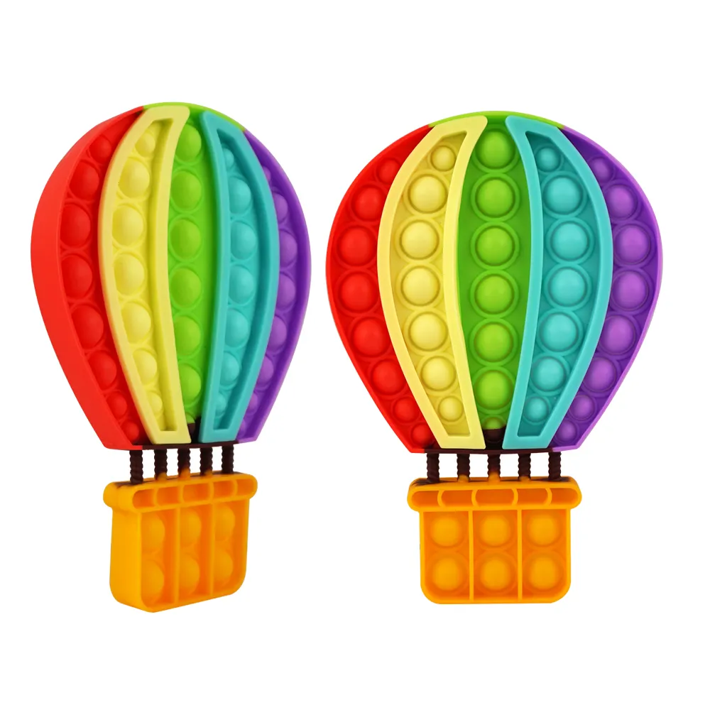 New 2022 relieve stress fidget toys Hot Air Balloon push pop bubble sensory toy for kids