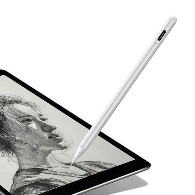 Активный стилус, перезаряжаемый тонкий наконечник, стилус 1,9 мм, наконечник стилуса для iPad