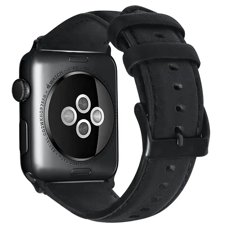 BLAP181055 Самые популярные товары на заказ кожаный ремешок для часов apple watch