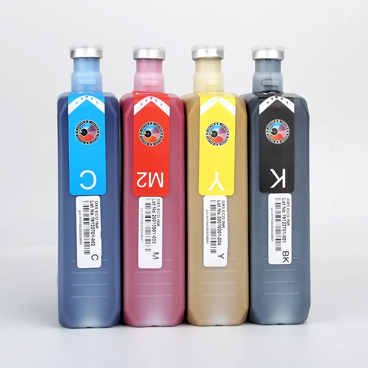 1 Liter Eco Solvent Ink For Wit-Color/Mimaki/Galaxy Inkjet CMYK Ink Printer Xp600 Dx5 Dx7 Xp-600 Dx-7 Eco-Solvent Printhead
