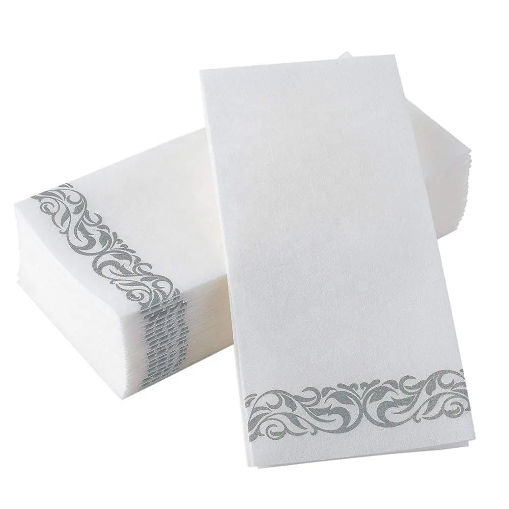 Мягкие и впитывающие льняные бумажные полотенца для рук салфетки для рук с воздушной подкладкой Гостевая салфетка