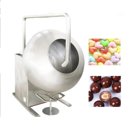 Машина для нанесения сахара Bombo/барабанная машина для нанесения сахара, автоматическая машина для нанесения сахара из нержавеющей стали