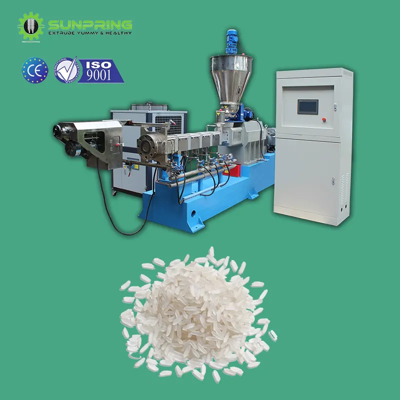 Artificial Rice Manufacturing Plant Automatic Artificial Rice Making Machine Plant