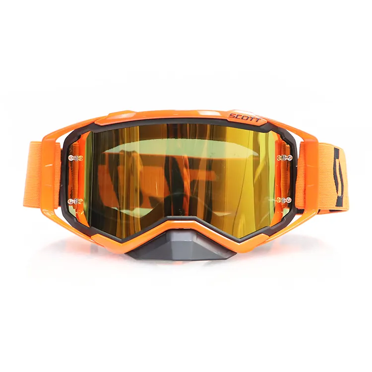 BSK-M3105 Motorcycle Goggles Dirt Bike ATV Motocross Anti-UV Adjustable Riding Offroad Protective Glasses