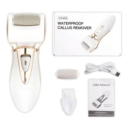 N880 Pedicure Feet Heel File Callus Remover Grinding Machine Dead Skin Removal Roller Head Portable Electric Foot Grinder