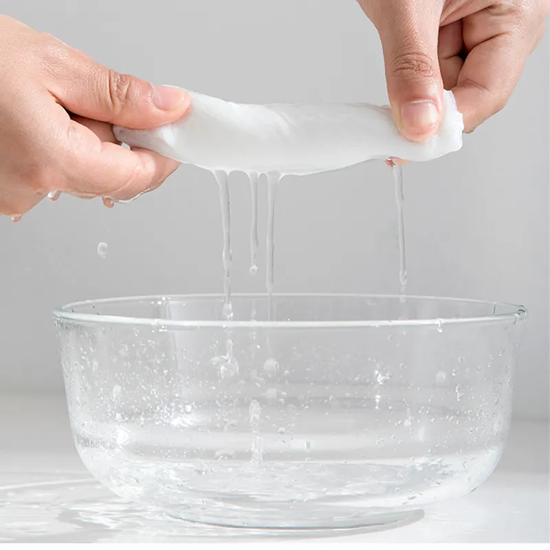 20Pcs/Bag Professional Factory 100% Cotton Disposable Face Magic Hand Towel Mini Compressed Towels