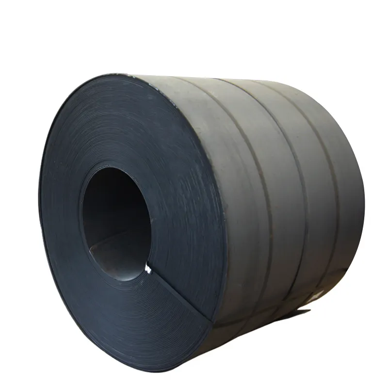 Aisi S235Jr Q235 16mm High Carbon Hot Rolled Steel Coils Black Ms Boiler Mild Carbon Steel Metal Sheet Coil Price