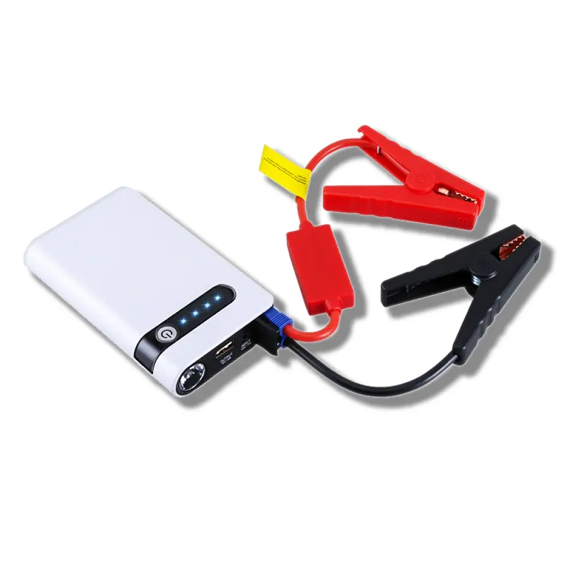 12V 20000mAh Emergency Battery Booster Portable Car Jump Starter Powerbank Waterproof 3-In-1 USB Port With LED Flashlight