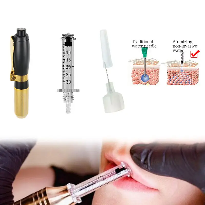 Инжектор Meso без иглы, дермальный наполнитель с гиалуроновой кислотой, инъекционная ручка для подтяжки губ