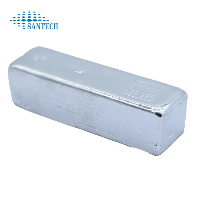 High Pure Indium Ingot 99.995 99.999 99.9999 1 KG Price