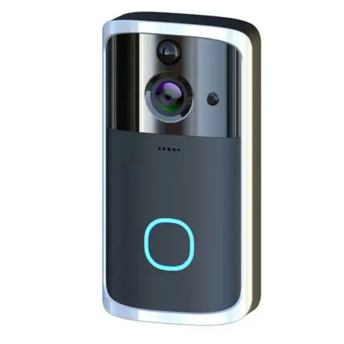 2021 Лидер продаж беспроводной дверной звонок M7 720P видео по кольцевому объективу дверной звонок, 2х сторонняя связь с помощью приложения на телефоне