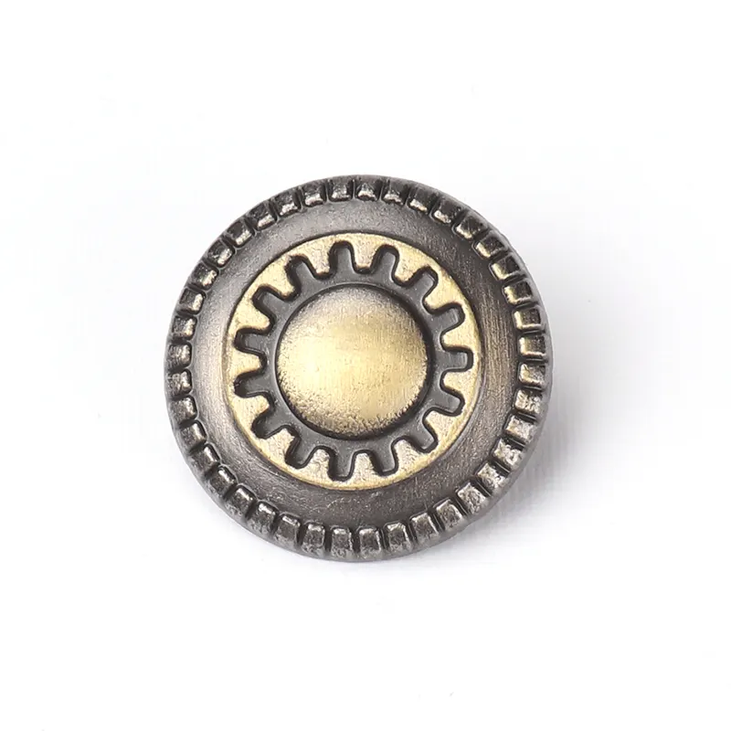 Mailida Custom Square Male Snap Buttons Rubber Metal Snap Fastener Buttons