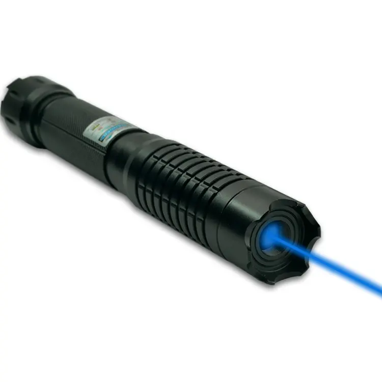 High-light adjustable focus laser pointer high power 450nm50000mw blue strong laser pointer burning hunting