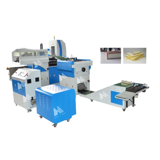 Auto Book Casing in & Joint Forming line (One drag two) use for notebooks/photo books/other hard cover books
