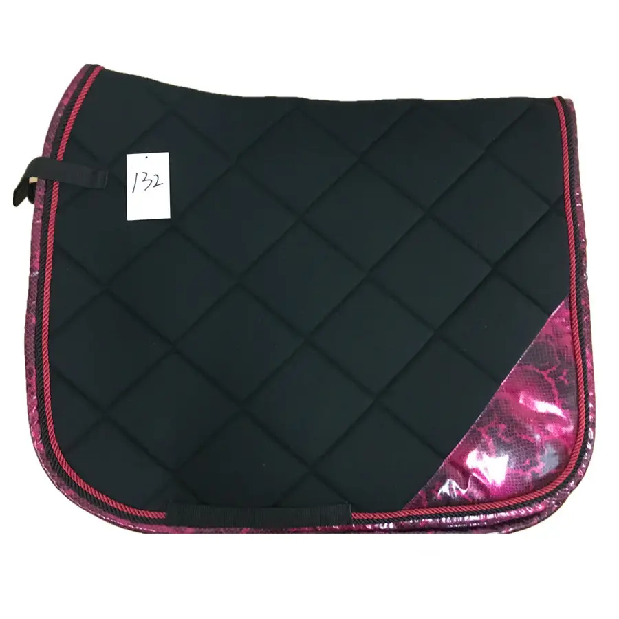 Colorful horse racing saddle pad wholesale