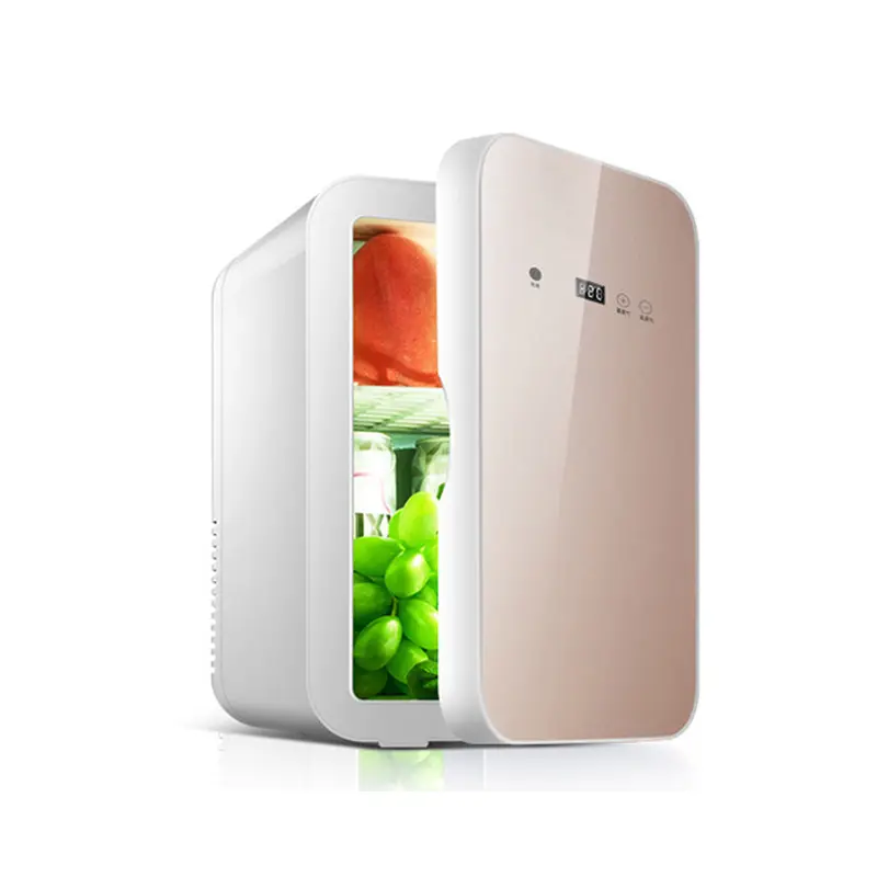 Оптовая продажа, портативный холодильник с сенсорным экраном, 8 л, 12 В