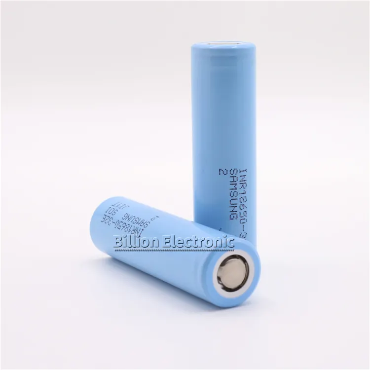 100% Authentic Guarantee INR 18650 32E 3.7V 3200mAh For Samsung Rechargeable Lithium Battery 10A Discharge Cylindrical Flat Top