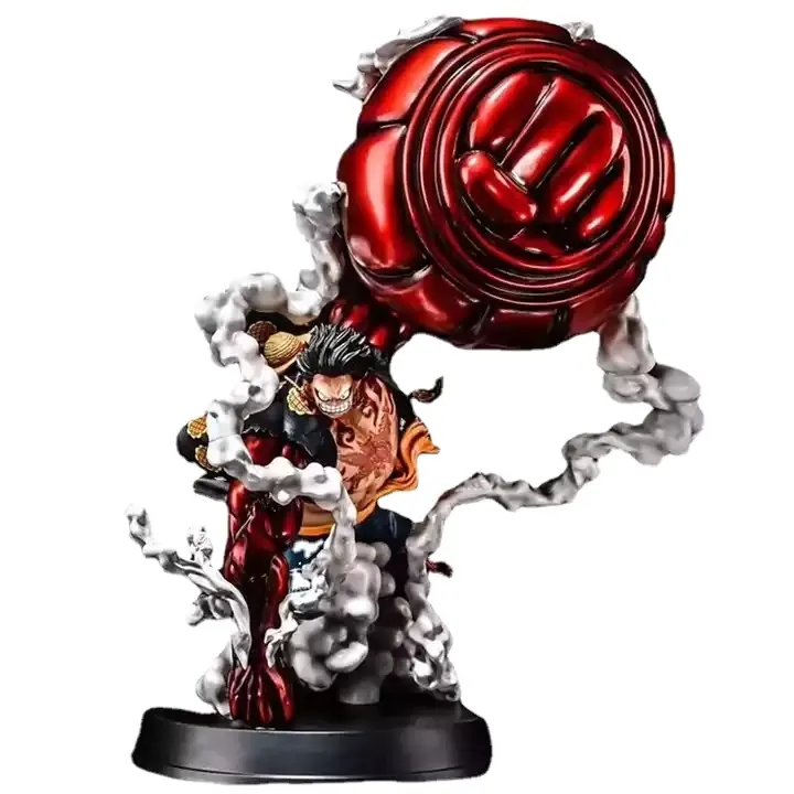 High Quality Anime Action Figure One Pieces Fourth Gear Monkey D. Luffy Gear Fourth Action Figure PVC Color Box Unisex Japan