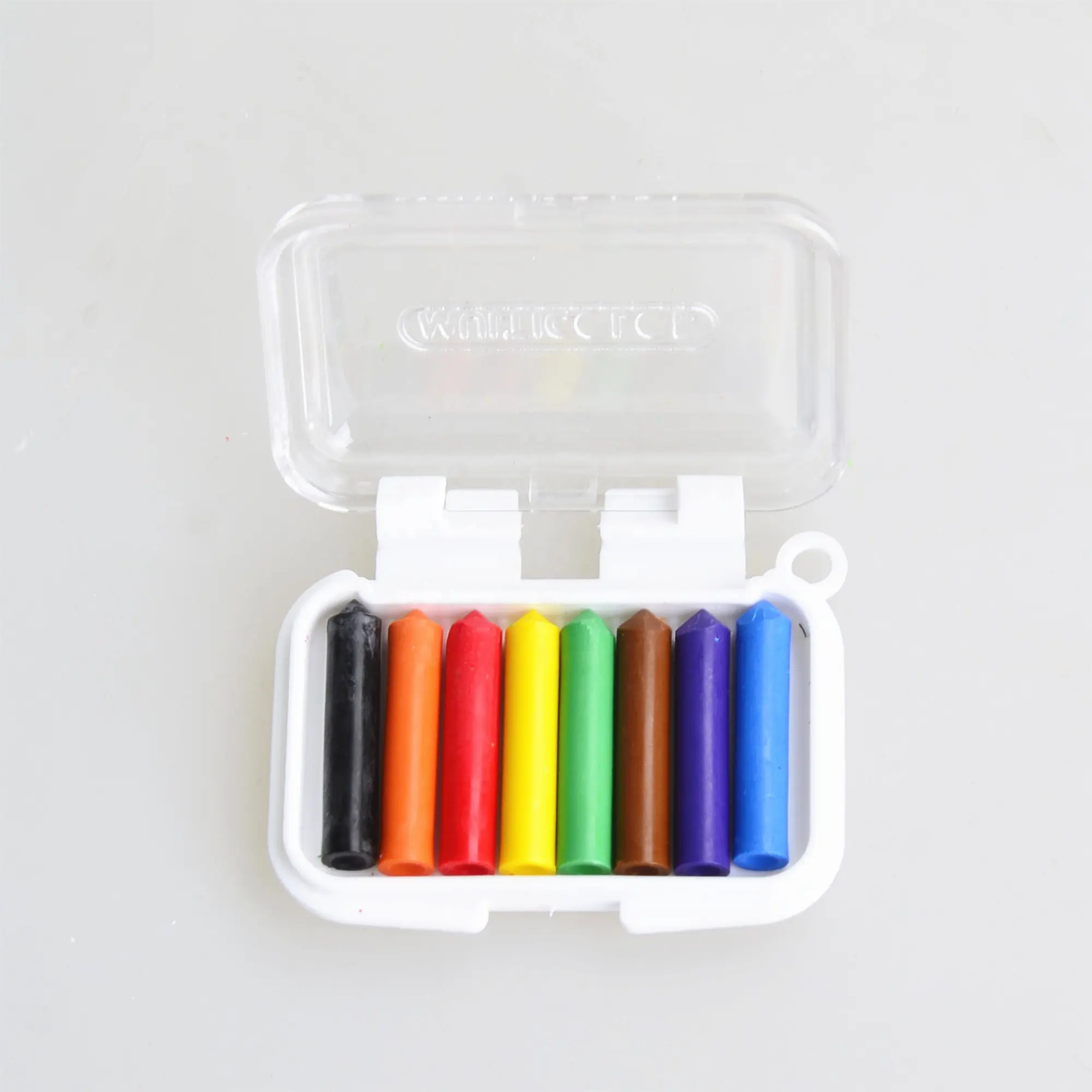 gift box package multicolor mini crayons with custom logo