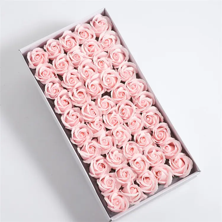 Wholesale High Quality Home Decoration Bath Artificial Flower Soap Roses