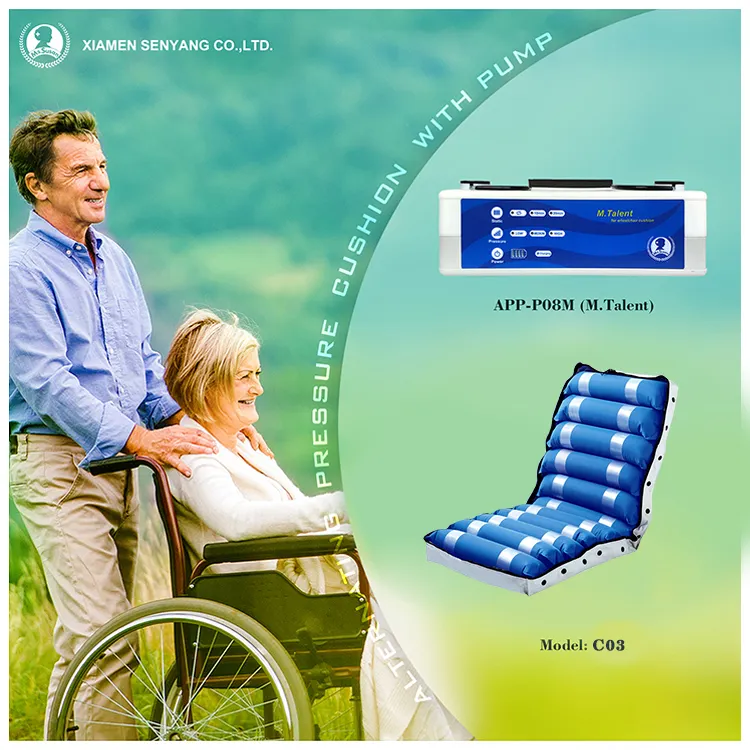 Cushion For Wheelchair Senyang Alternationg Pressure Medical Anti-decubitus Air Seat Cushion For Wheelchair Office Chair Cars Back Pain