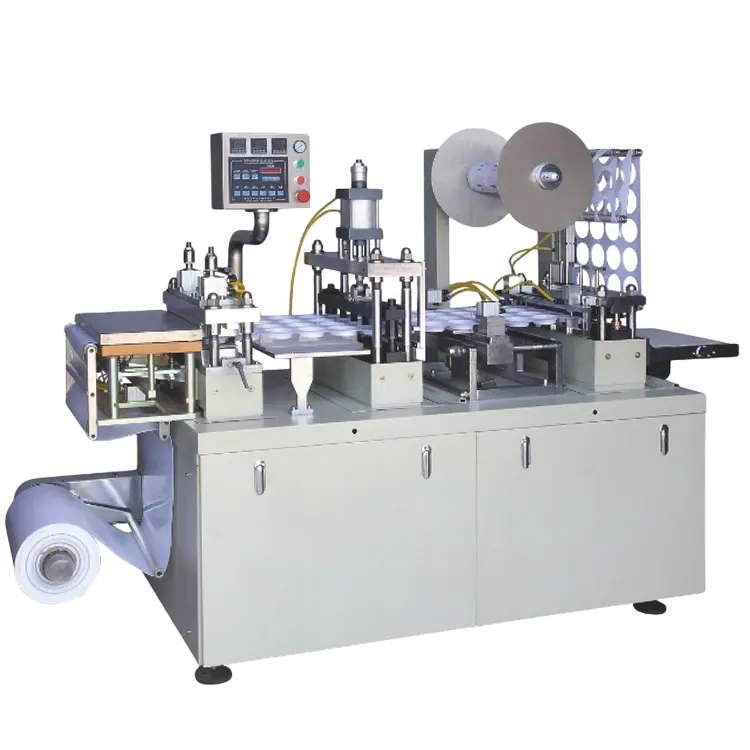 SINOPLAST Hot Items Full Automatic Plasti Cup/Coffee Cup Lid Making Machine