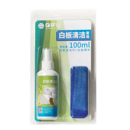 Whiteboard cleaner spray 100ml dry erase markers board liquid spray cleaner for white board