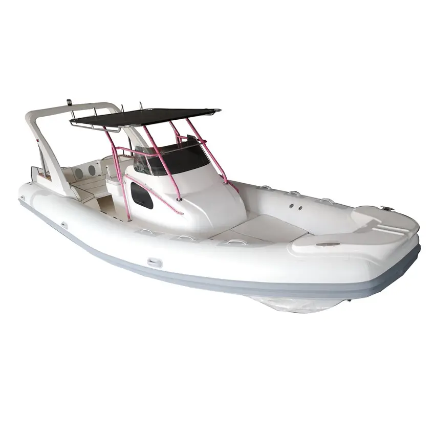 Liya 8.3m new cabin cruiser boats rigid hull fiberglass inflatable boat