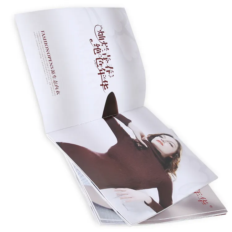 Cheap booklet catalog leaflet printing custom/A4 flyer printing/brochures printing custom