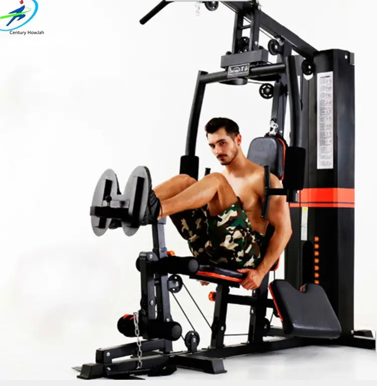 Домашнее комбинированное оборудование для фитнеса, многофункциональное устройство для упражнений, станция для одного человека, комплексное тренировочное оборудование