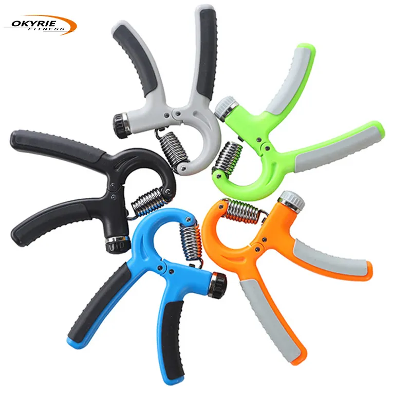 OkyRie Adjustable Gymnastics Hand Grip Strengthener Workout 6pack Hand-muscle Developer Exercising Strengthener Hand Grip