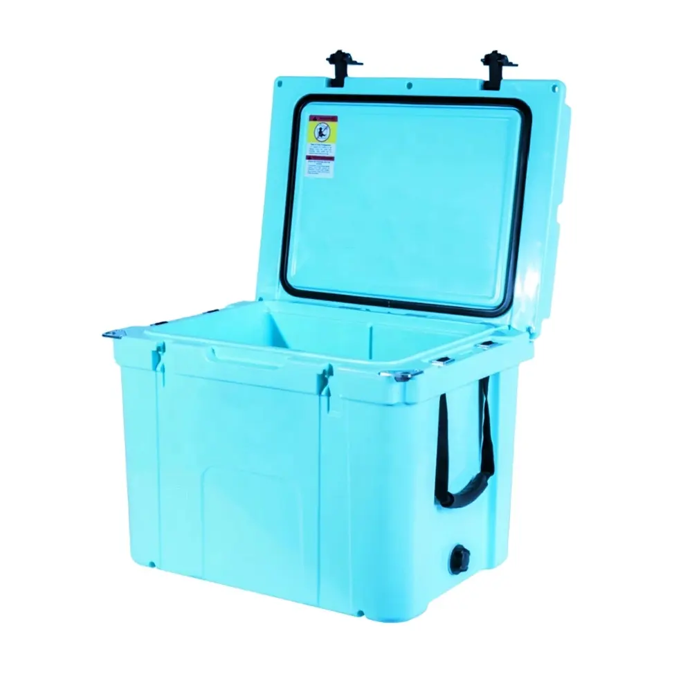 QIBU Factory 55QT Storage Boxes Cooler Box Picnic Large Size Lunch Delivery Thermal Portable Ice Portable Boxes