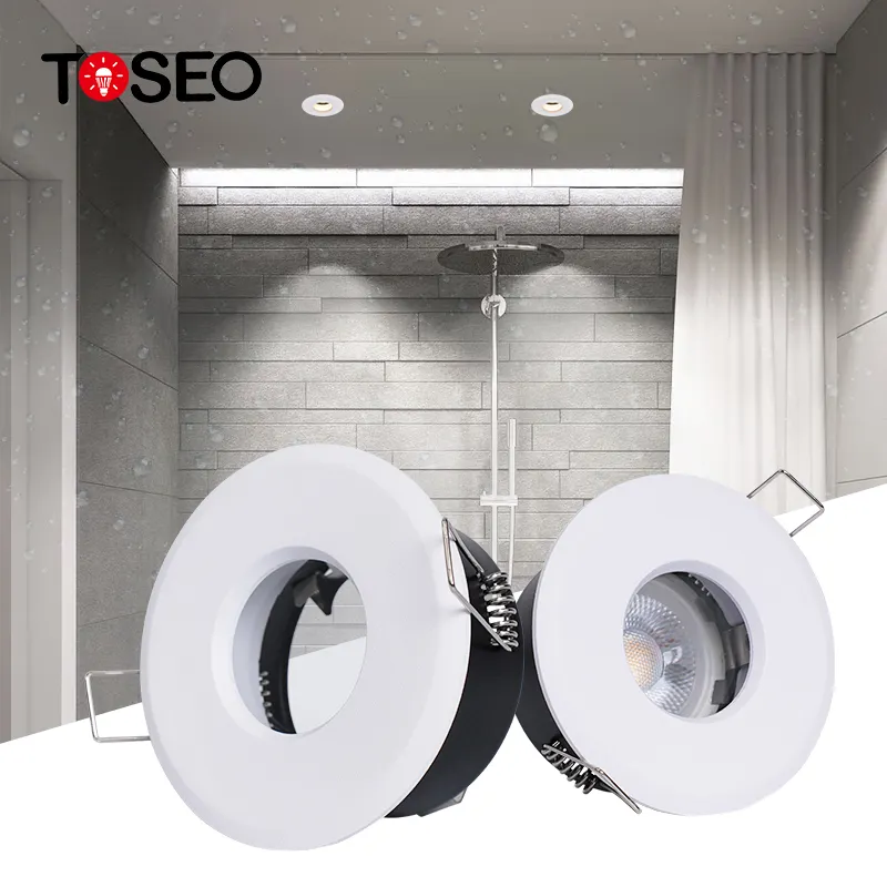 Поставщик светодиодного освещения, Круглые Прожекторы, регулируемые светодиодные встраиваемые водонепроницаемые светильники для ванной комнаты