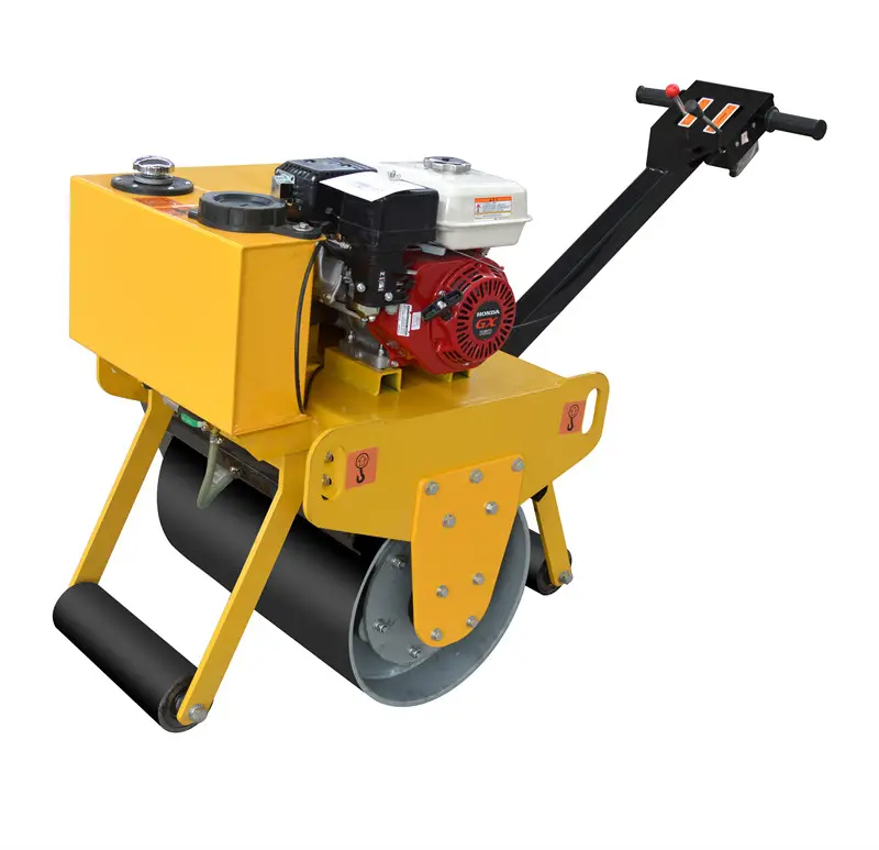 best quality hydraulic small diesel road roller single wheel walk behind compactor for sale