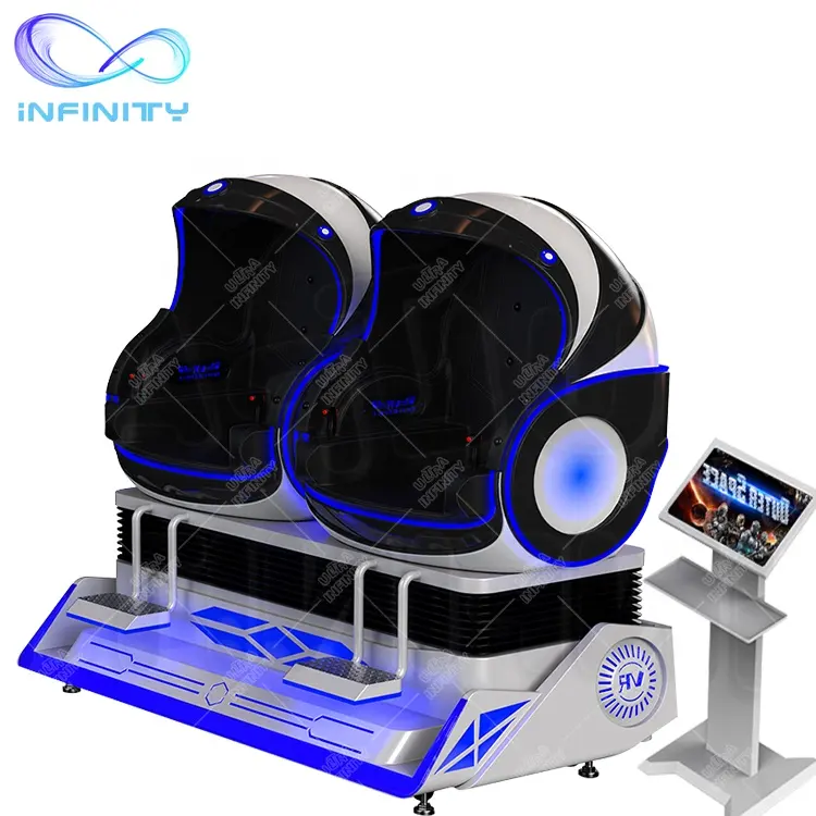 Игровые автоматы виртуальной реальности 9d egg chair 9d vr cinema 9d vr egg movie system equipment for shopping mall