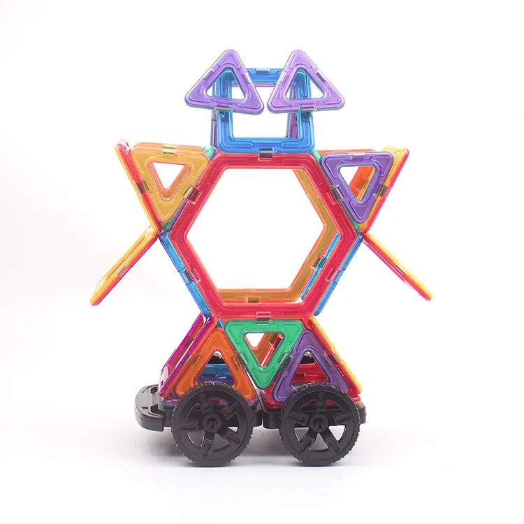Магнитные блоки Развивающие игрушки Магнитные плитки строительные блоки кирпичи для детей с более прочными магнитами