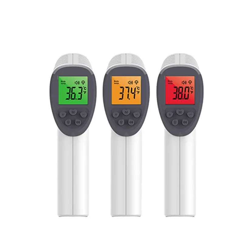 Digital Thermometer Nontouch High Precision Battery Thermometer Three Color Infrared Thermometer With Electric