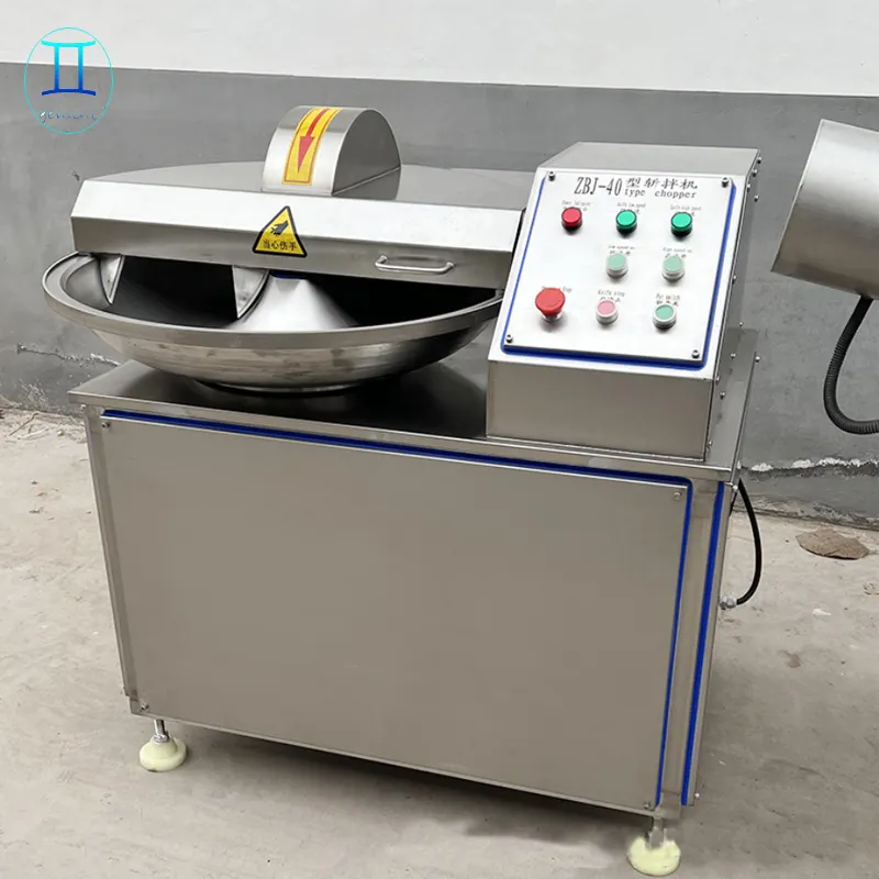 20L meat bowl chopper machine/bowl cutter for sausage and nuts/automatic 40L meat bowl cutter machine