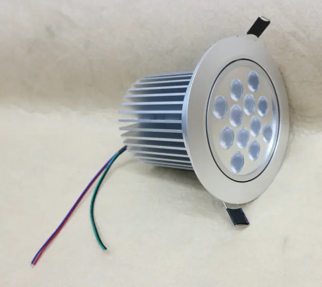 DMX512 RGB 4 провода Диммируемый 18 Вт 36 Вт dmx rgb светодиодные потолочные светильники/rgb светодиодный потолочный светильник Точечный светильник