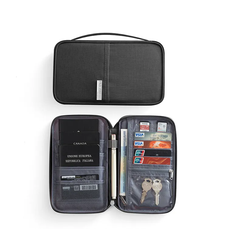 Travel Wallet Card bag certificate bag Passport Holder