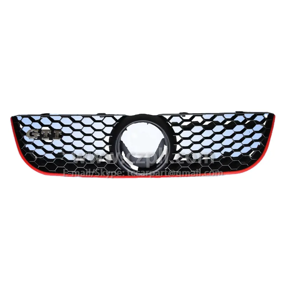 GRILLE GTI for VW POLO GTI 2005 - 2009 GTI WITH RED TRIMS 6Q0 853 651G (QWD)