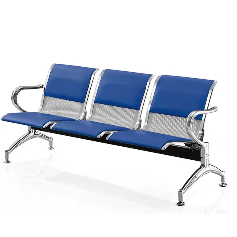 MT MEDICAL Waiting Room Furniture Hospital Airport Waiting Lounge Bank 3-Seats Waiting Room Seating Chair