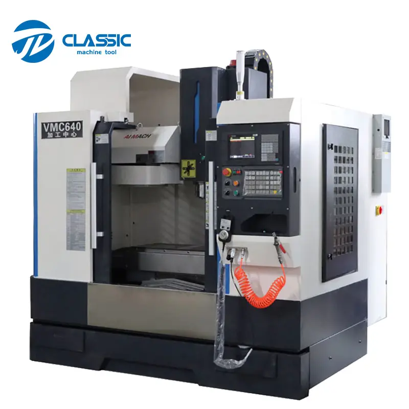 vmc 640 taiwan cnc vertical machining center 3axis 4 axis 5-axis cnc milling machine for metal