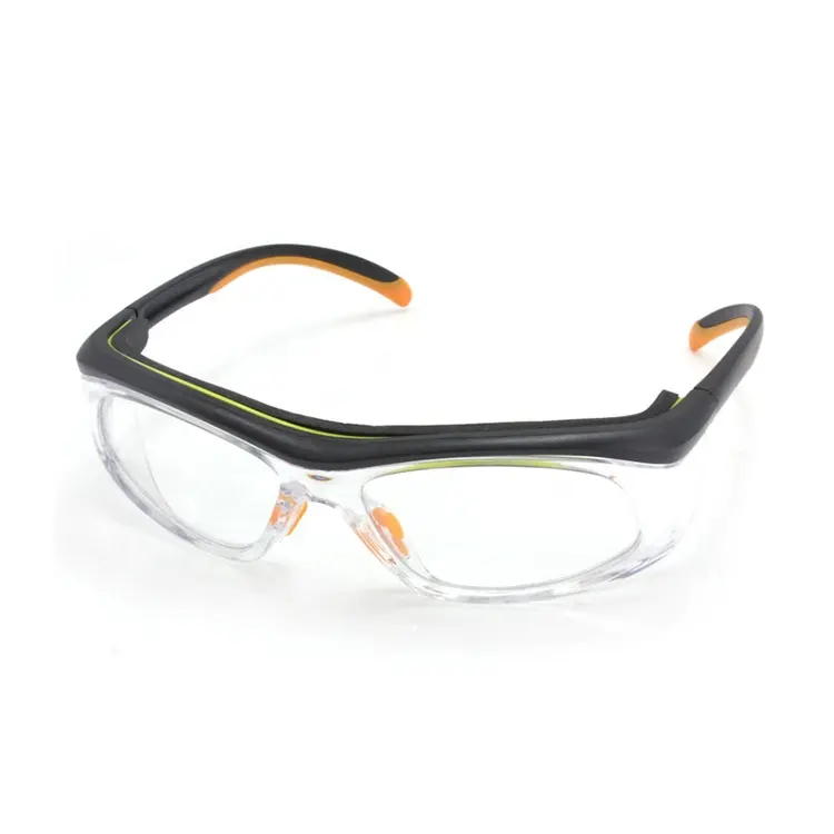 PANLEES Lab/ Work Place Safety Google Anti Scratch Polycarbonate Clear Safety Glasses, anti fog prescription safety google