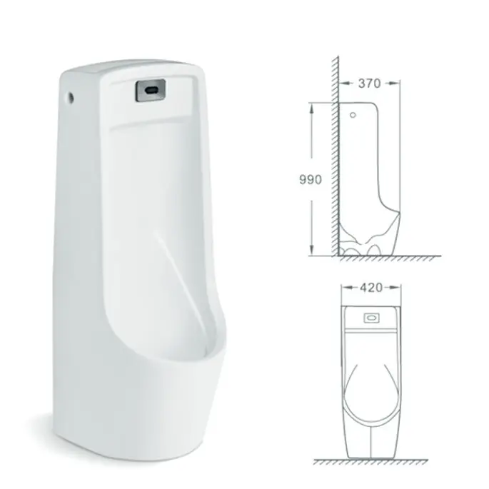 Befen бренд китайские фарфоровые вазы с автоматическим сенсором из Напольные Ванная комната Туалет сенсорный писсуар