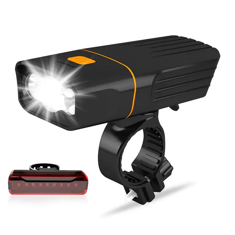 500 Lumens Ipx5 luces para bicicleta Usb Led Bicycle Light For Cycling