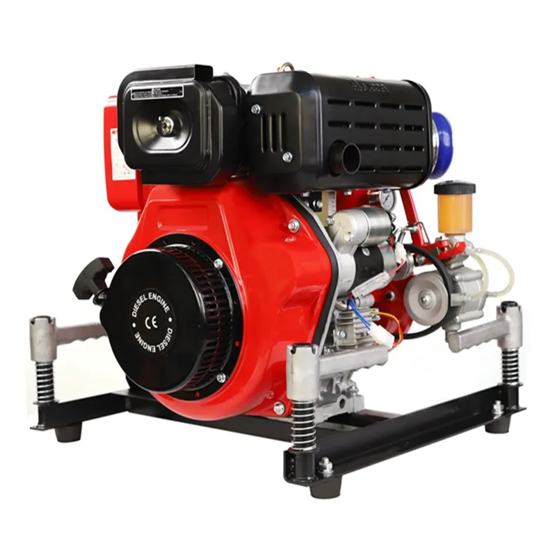 Центробежный пожарный насос дизельного двигателя JBC5.2/8-W