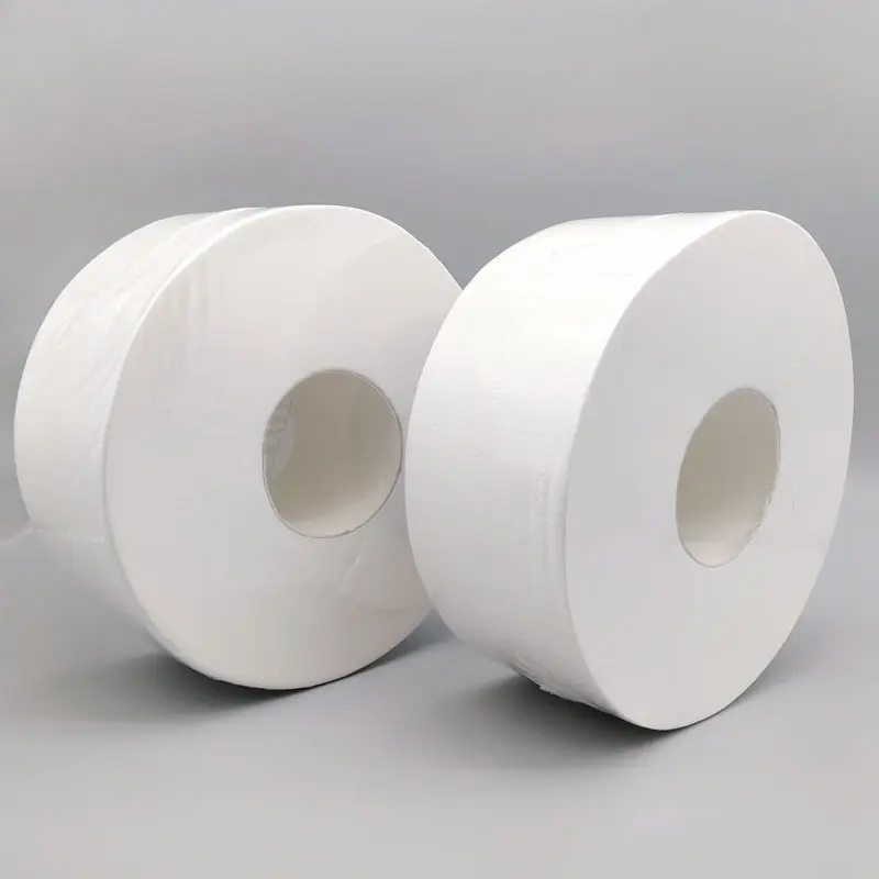 Китайские Коммерческие белые Большие Рулоны туалетной бумаги, Большие Рулоны бумажных салфеток, водорастворимые перерабатываемые бумажные салфетки, Большие Рулоны