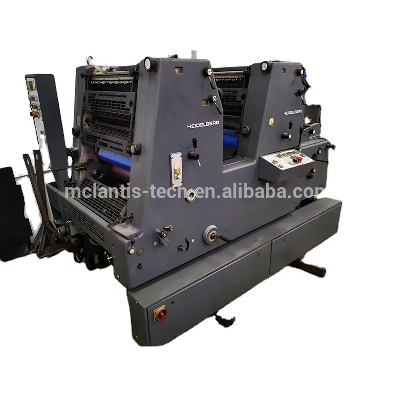 Refurnished GTO Two Color Offset Printing Machine compatible with Heidelberg