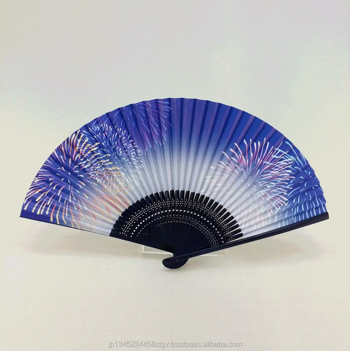 Ручной вентилятор Сделано в Японии-фейерверки